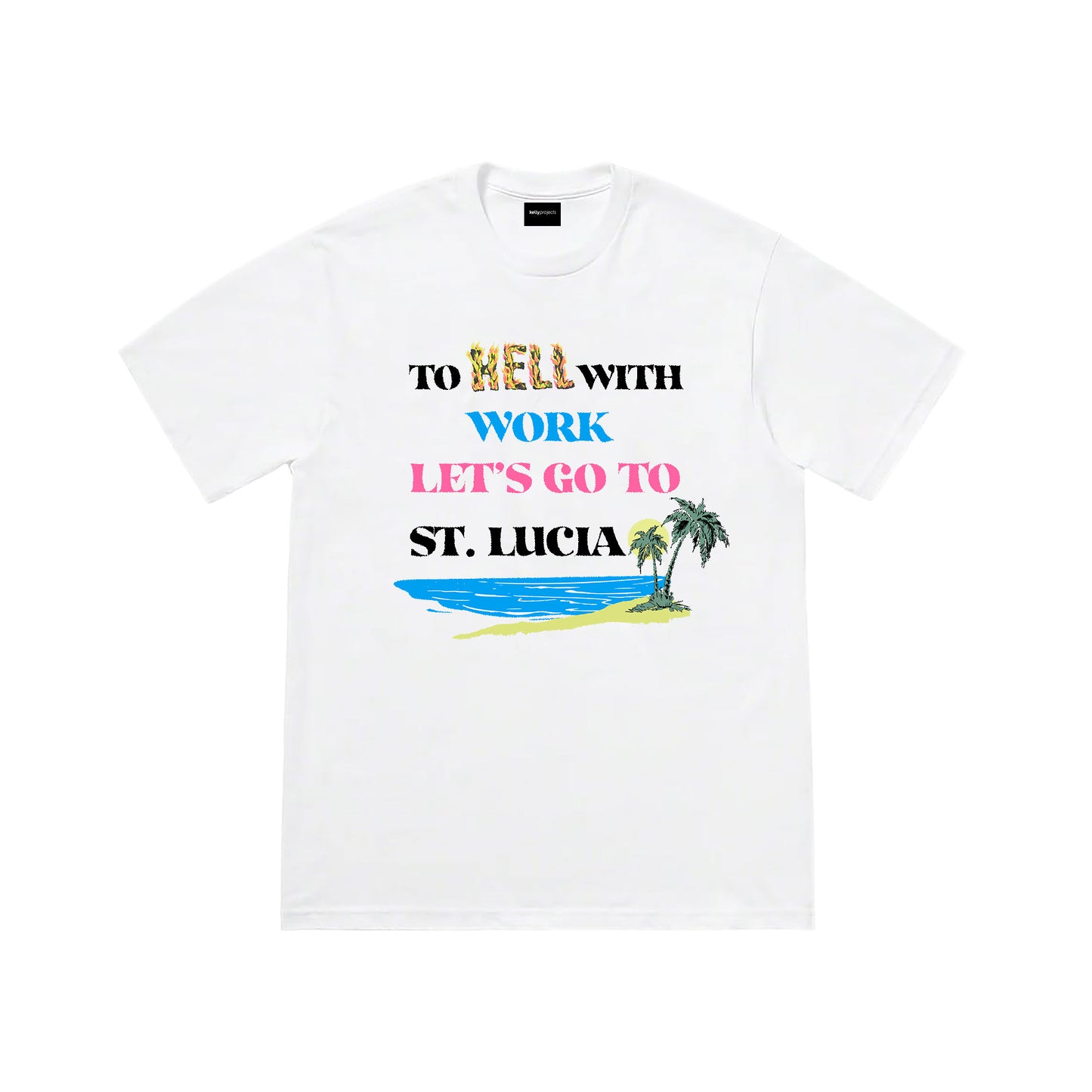 Saint Lucia Palette Tee